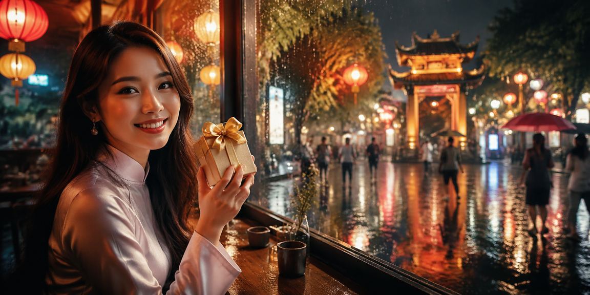 Người dùng Hà Nội kiểm tra bảo mật tài khoản cá cược khi uống cà phê buổi sáng