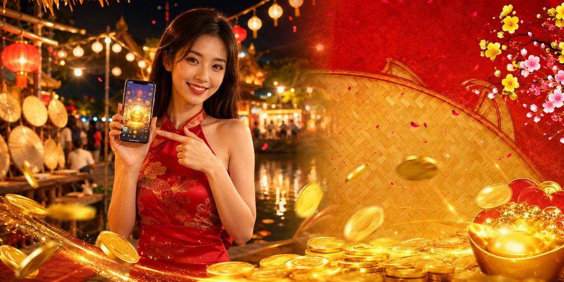 Phụ nữ Phú Quốc đội nón lá nhận cashback bonus từ casino trực tuyến trên điện thoại